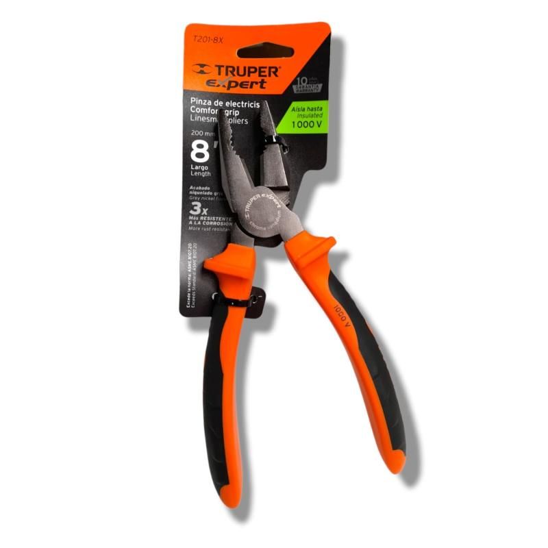 Alicate universal 8"