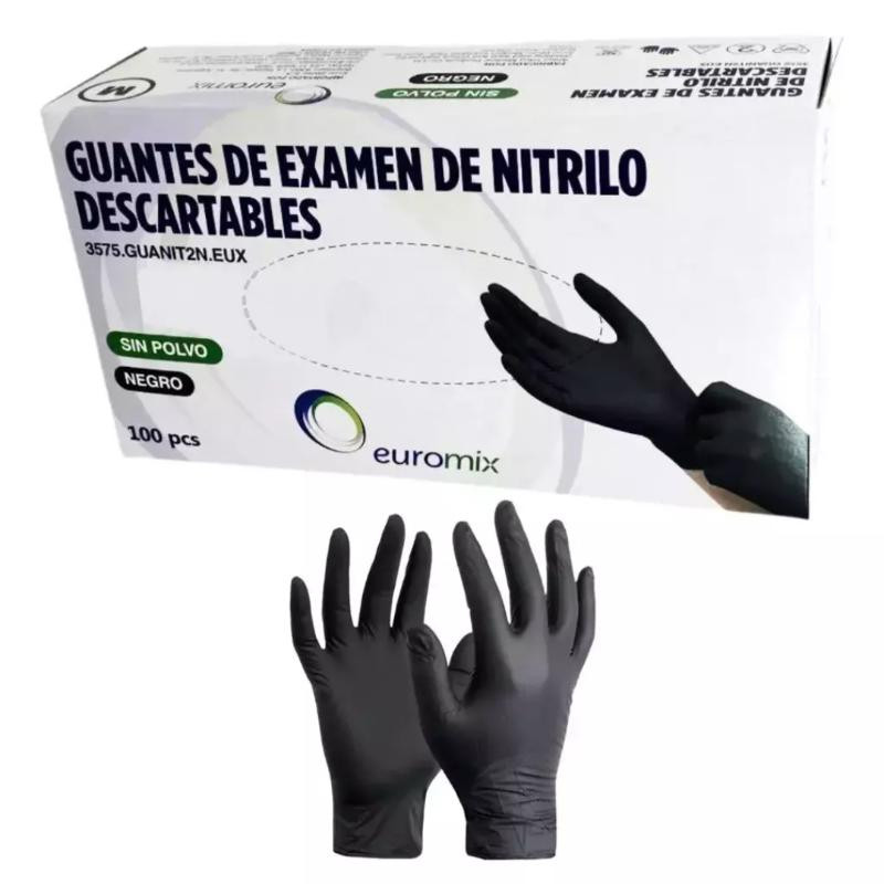 Guantes de nitrile x100
