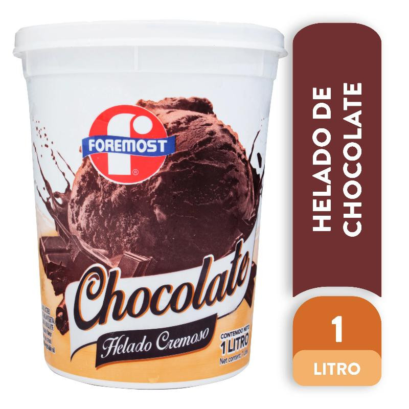 Helado chocolate 1L