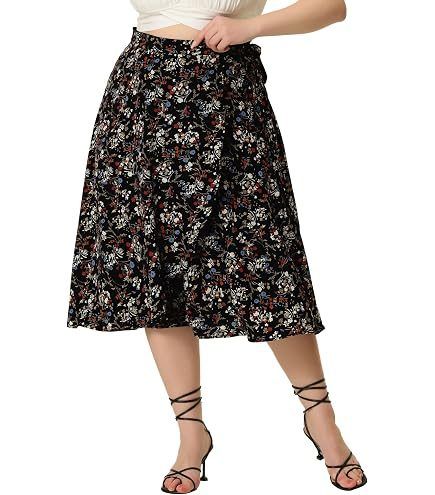 Falda midi