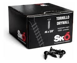 Tornillo drywall caja x100