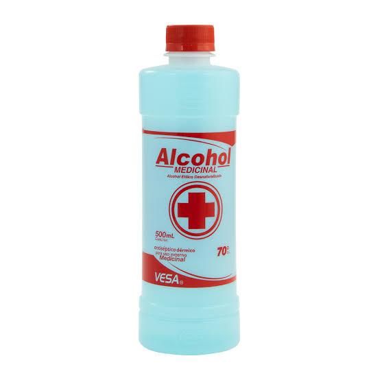 Alcohol etílico 70% 500ml