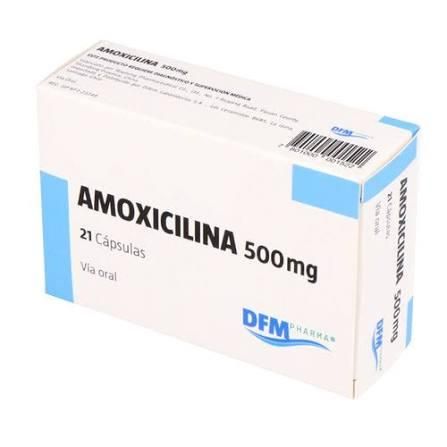 Amoxicilina 500mg x21