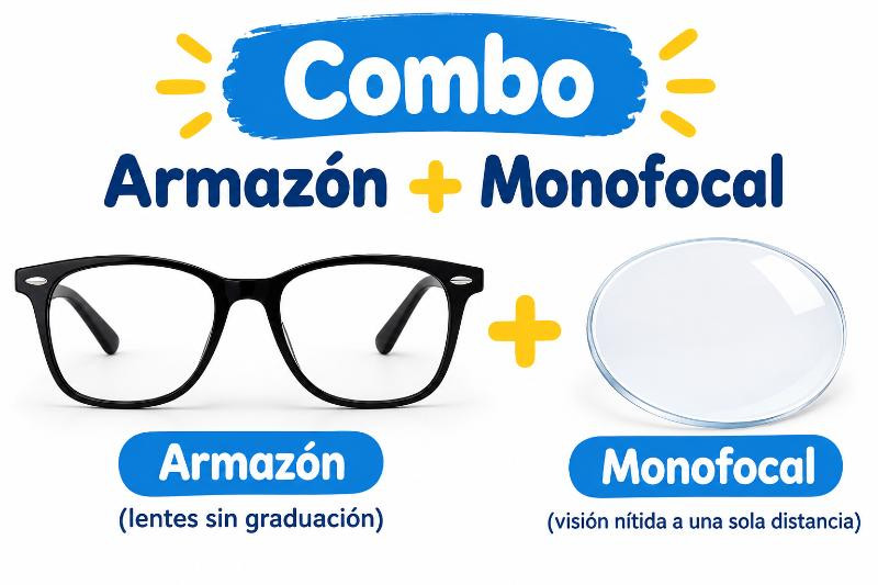 Combo armazón + monofocal