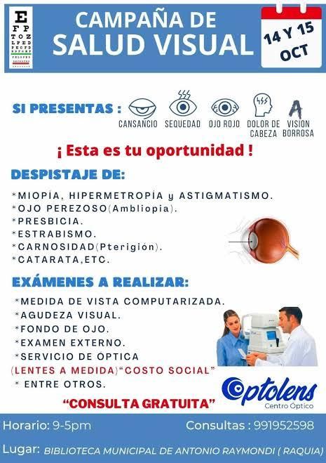 Examen de la vista (servicio)