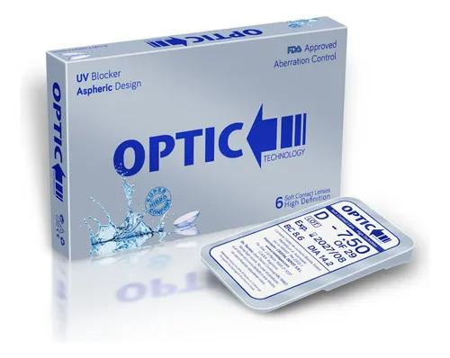 Lentes de contacto mensuales x6
